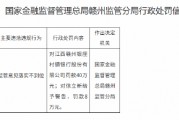 江西贛州銀座村鎮(zhèn)銀行被罰40萬元：監(jiān)管意見落實(shí)不到位