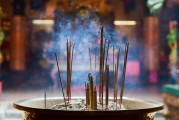 夢中拜佛燒香，心靈的祈愿與信仰之旅，夢中祈愿，心靈的信仰之旅，拜佛燒香尋覓安寧