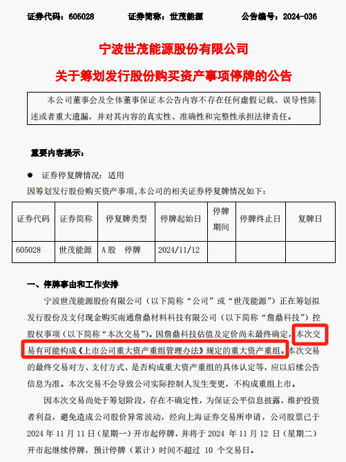 提前大漲！A股重組又來了