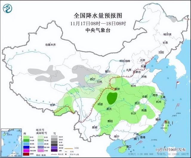 冷冷冷！大風(fēng)＋降溫都來(lái)了！全國(guó)冰凍線(xiàn)進(jìn)程圖出爐，這些地方雨雪天氣持續(xù)在線(xiàn)