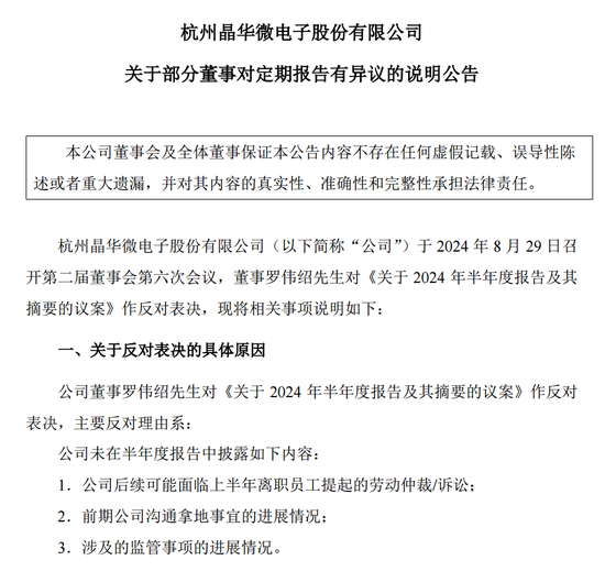 涉嫌信披違法違規(guī)！知名芯片股晶華微，被立案！