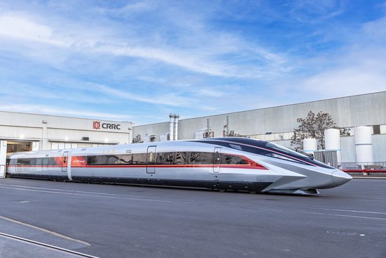 全球跑得最快的高鐵！CR450動車組樣車發(fā)布