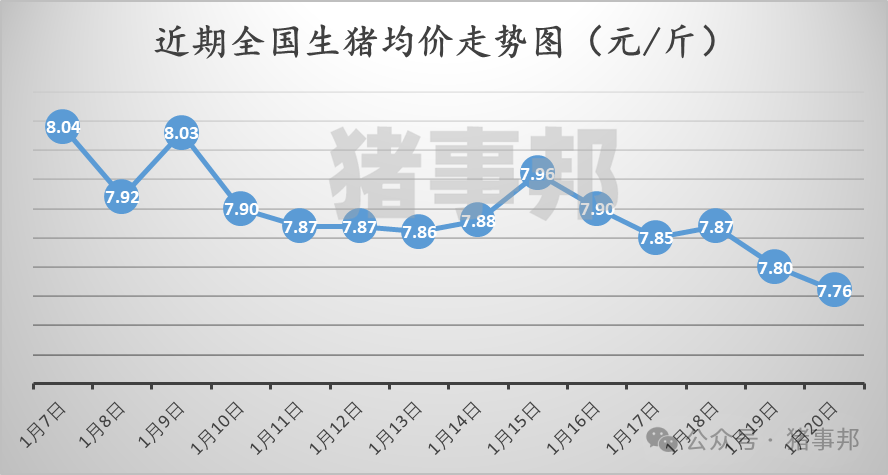 1月20日豬價(jià)匯總（多數(shù)延續(xù)跌勢(shì)?。?></p>
<p><p style=