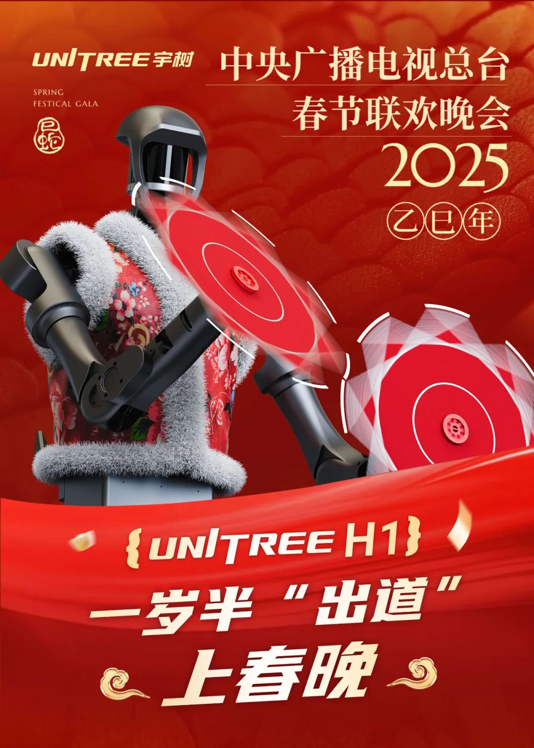 人形機器人扭秧歌，宇樹介紹 Unitree H1 上春晚背后的技術