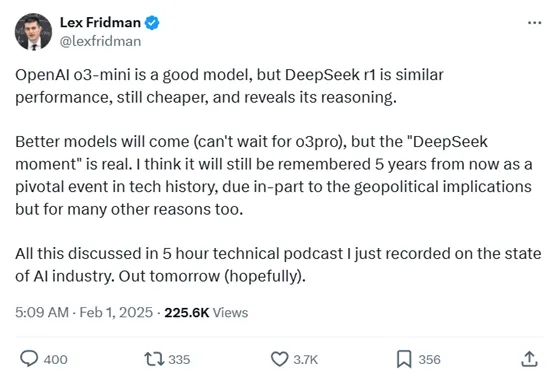 OpenAI緊急上線O3 Mini，網(wǎng)友熱評(píng)：DeepSeek R1 vs O3 Mini