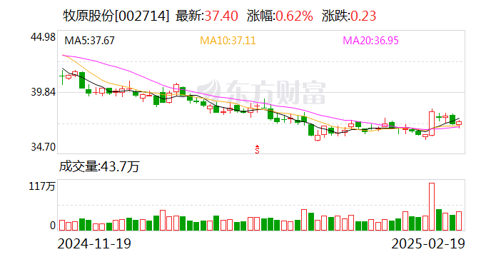 遭相關(guān)部門(mén)調(diào)查？牧原股份：未收到農(nóng)業(yè)農(nóng)村部等部門(mén)發(fā)出的調(diào)查通知