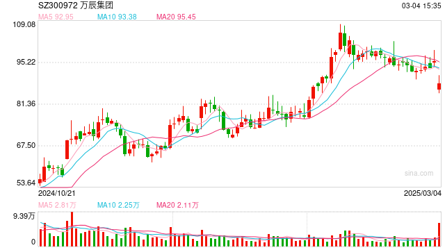 董事長(zhǎng)被留置并立案調(diào)查 股價(jià)盤中一度跌超10% 萬(wàn)辰集團(tuán)如何化解危機(jī)？