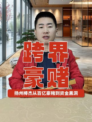 跨界豪賭！ 揚州棒杰從百億豪賭到資金黑洞！#光伏 #棒杰股份 #跨界 @光伏儲能小楊哥 @老楊說儲能