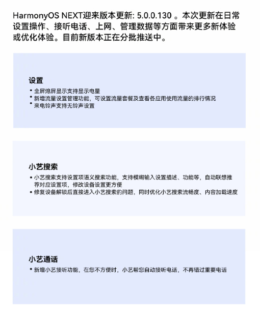 原生鴻蒙本周升級盤點：多領(lǐng)域突破 生態(tài)活力盡顯