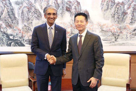 吳清主席會見淡馬錫控股首席執(zhí)行長、證監(jiān)會國際顧問委員會委員狄瀾