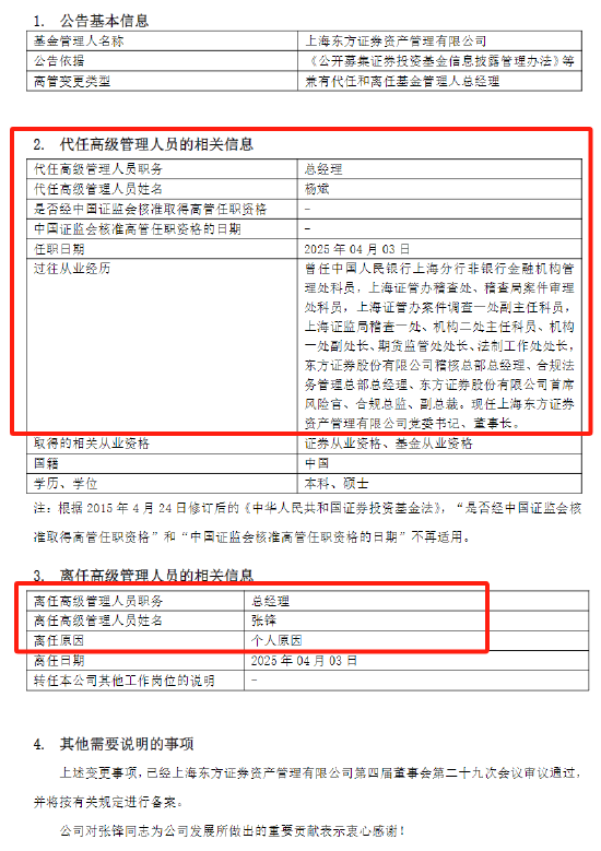 東方紅資管總經(jīng)理張鋒，黯然離職的背后