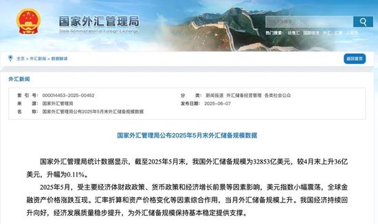 央行公布最新官方儲(chǔ)備資產(chǎn)數(shù)據(jù)！“囤”黃金仍是大方向